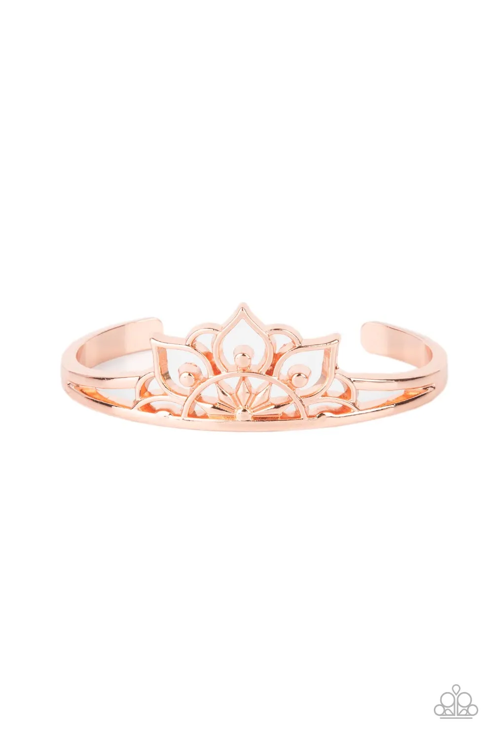 Mandala Mindfulness - Copper Bracelet