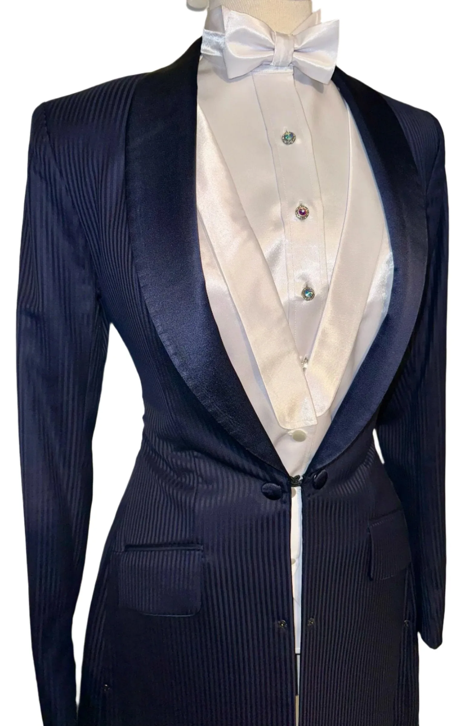 Marsha de Arriaga, Ladies, Navy Formal Suit