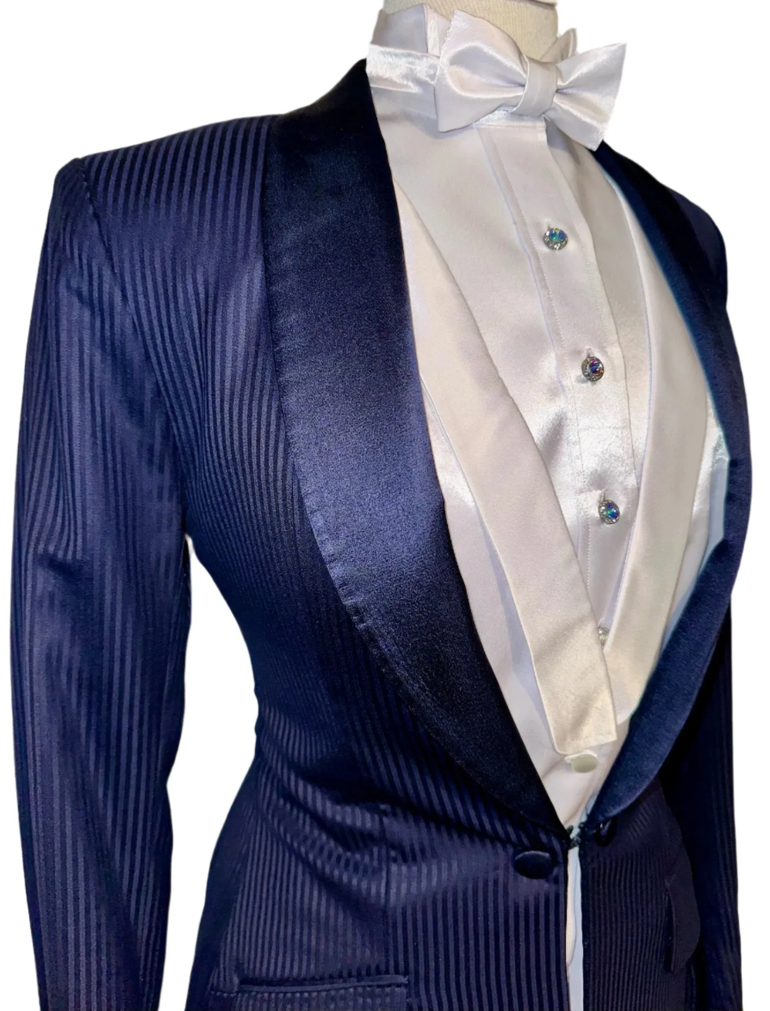 Marsha de Arriaga, Ladies, Navy Formal Suit