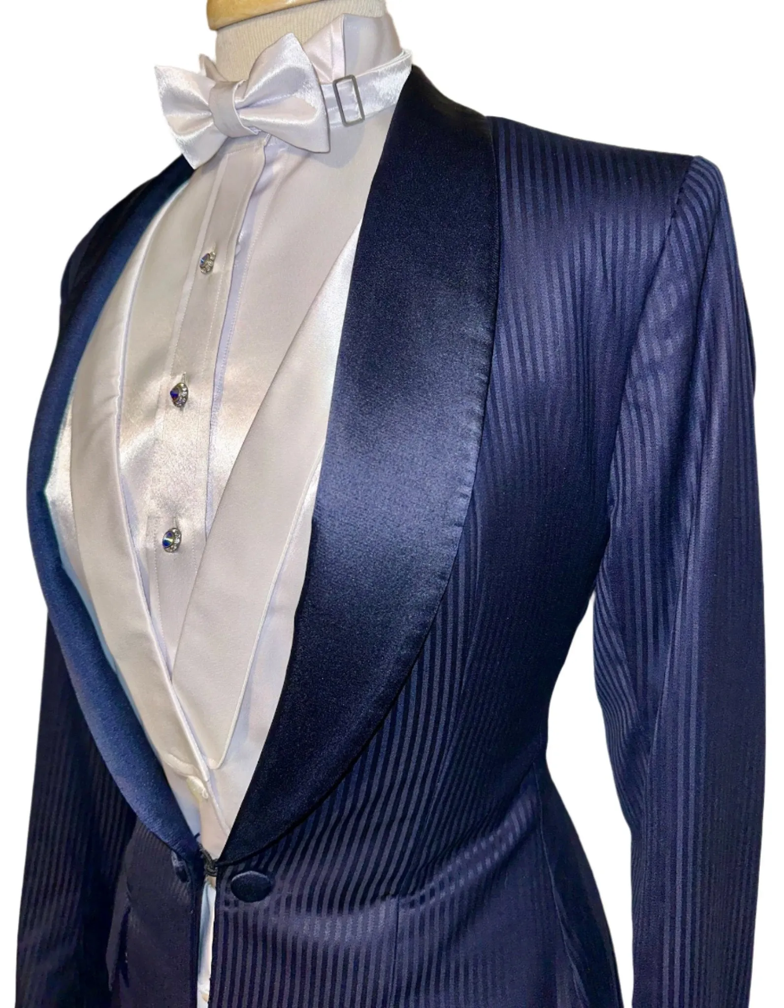 Marsha de Arriaga, Ladies, Navy Formal Suit