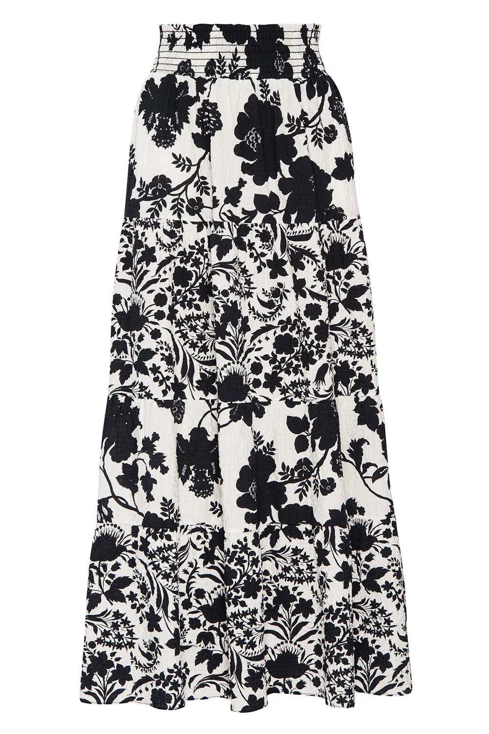 MISA - Yelena Skirt - Flora Negra