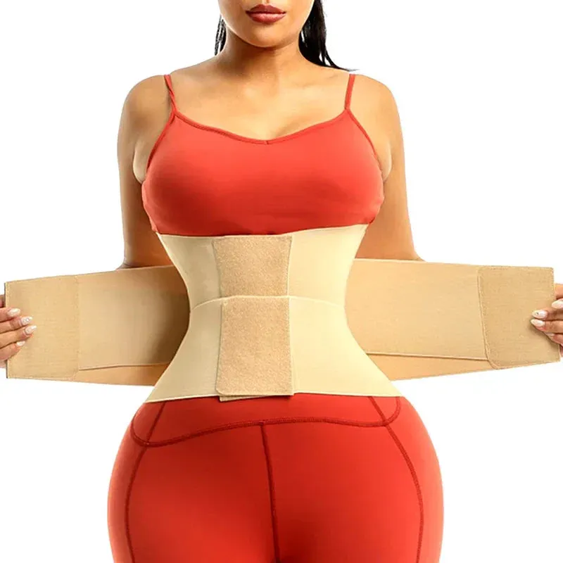 Modeling Belt Waist Trainer Tummy Trimmer Sheath Girdles Workout Weight Loss Strap Corset Waist Cincher Wrap Shapewear