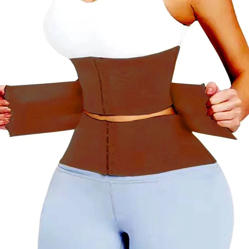 Modeling Belt Waist Trainer Tummy Trimmer Sheath Girdles Workout Weight Loss Strap Corset Waist Cincher Wrap Shapewear
