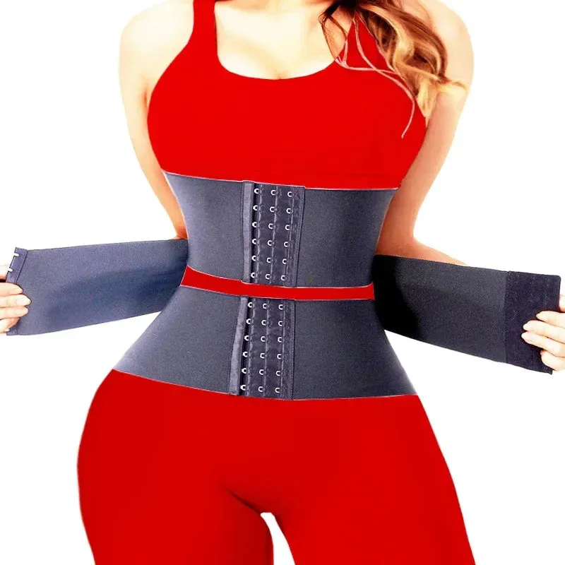 Modeling Belt Waist Trainer Tummy Trimmer Sheath Girdles Workout Weight Loss Strap Corset Waist Cincher Wrap Shapewear