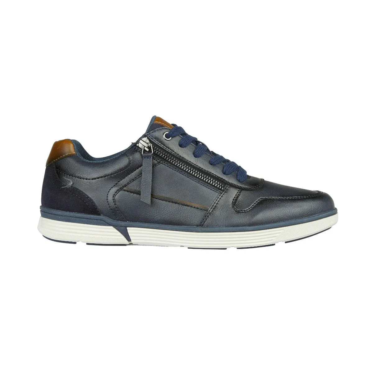 Mustang Navy Casual Trainer