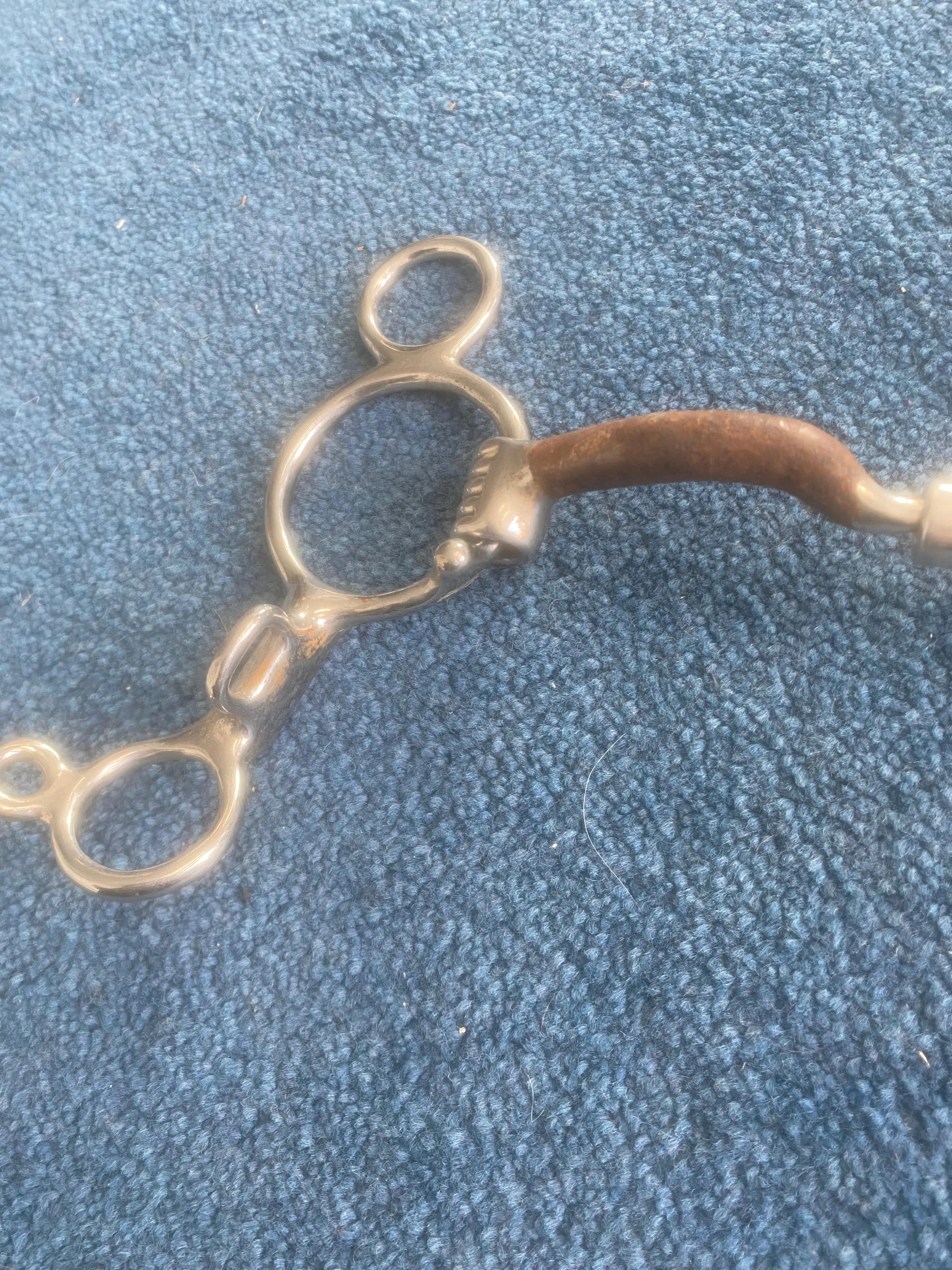 Myler low port comfort snaffle sweet iron 6” FREE POSTAGE🟢