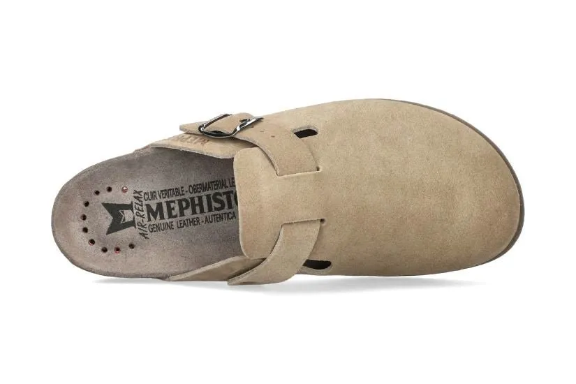 'Nathan' men's clog sandal - grey