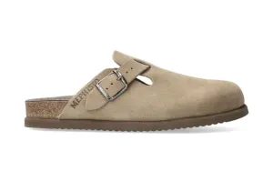 'Nathan' men's clog sandal - grey