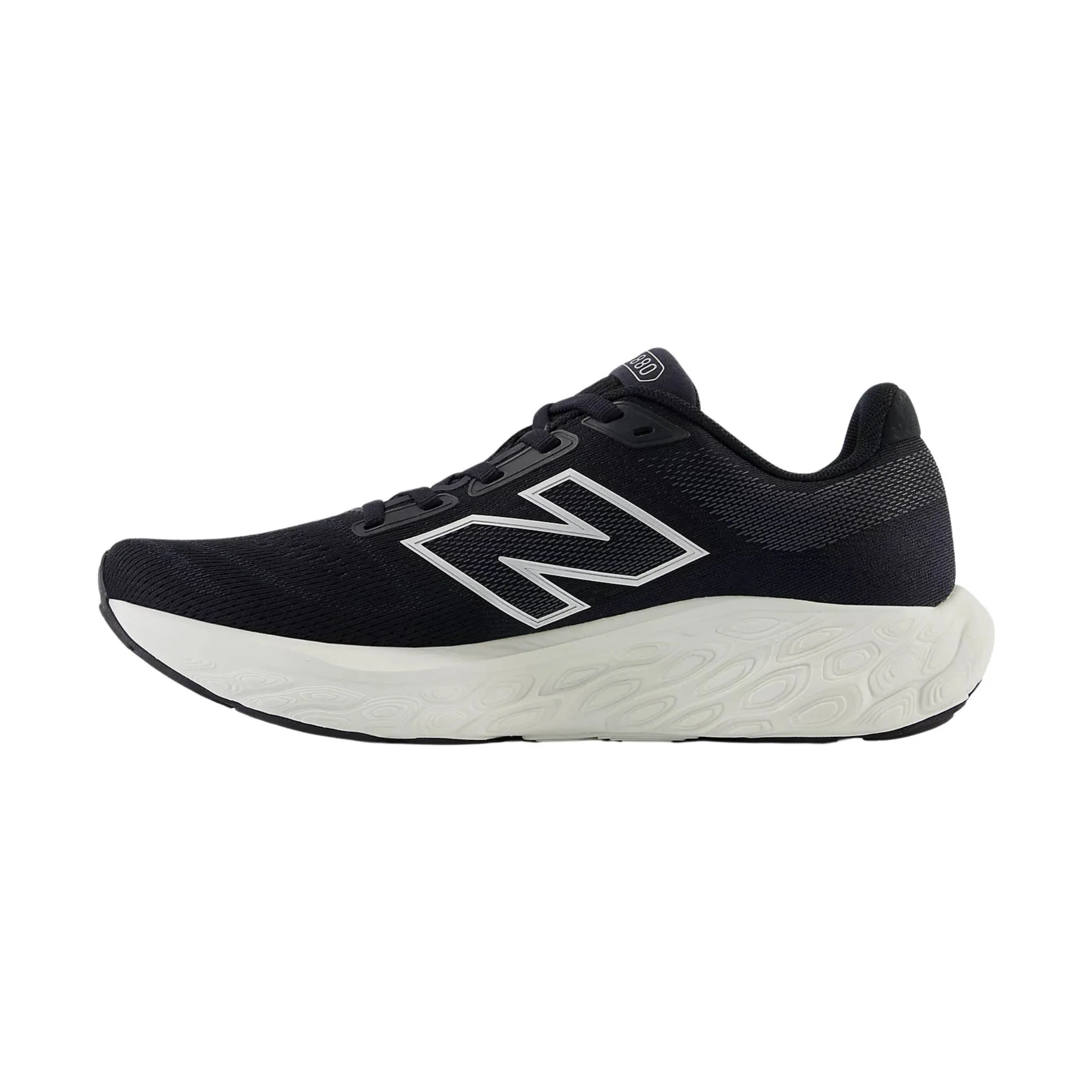 New Balance Women's Fresh Foam X 880v14 Running Shoes - Black with Sea Salt and Silver Metallic