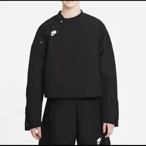 NIKE NSW MOVE TO ZERO LOOSE FIT PULL OVER BOMBER JACKET NWT SZ MED