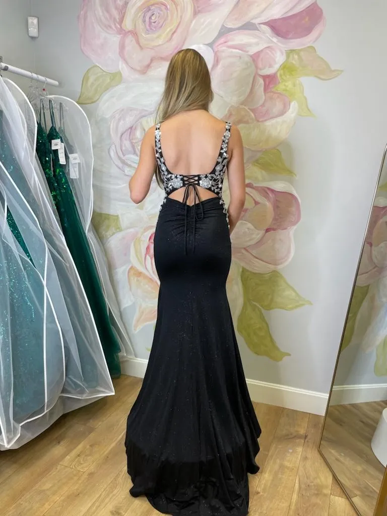 Nina C Black/Silver 7603