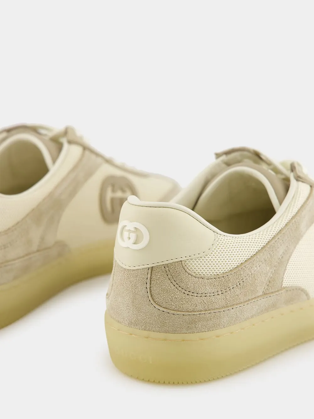 Oatmeal Suede G75 Trainers