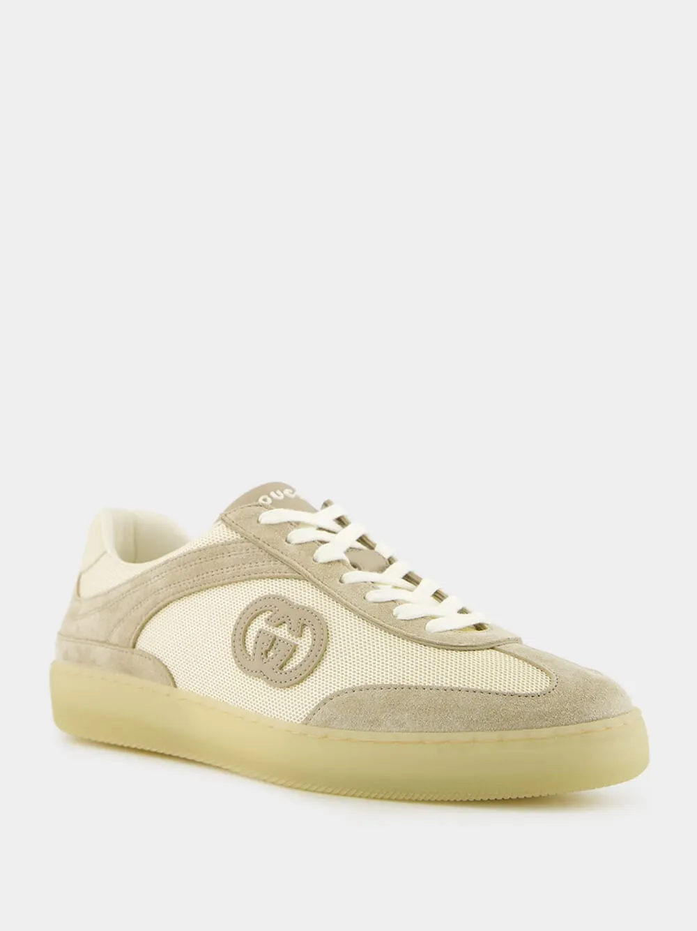 Oatmeal Suede G75 Trainers