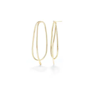 Oblik © earrings (post back)