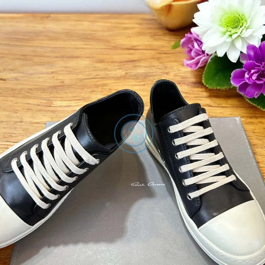 Rick Owens Low Trainers - Black