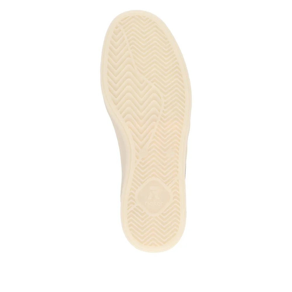 Rieker Sport Classic Logo Trainer Silver