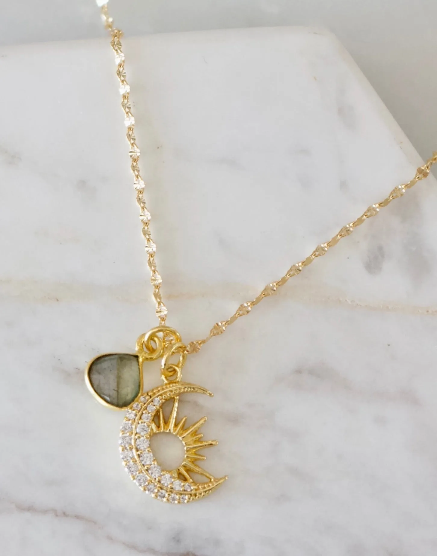 Rise & Shine Labradorite Necklace
