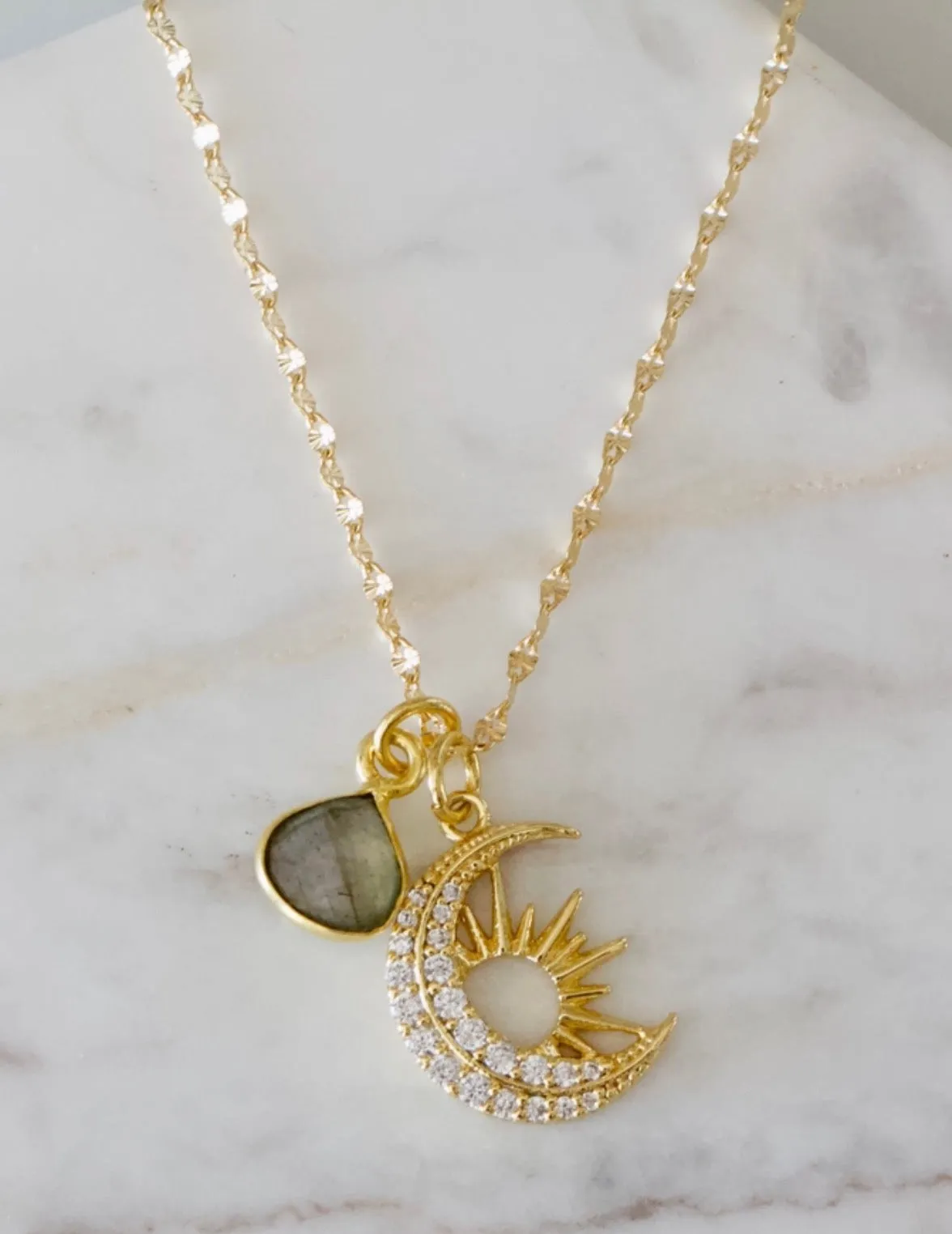 Rise & Shine Labradorite Necklace