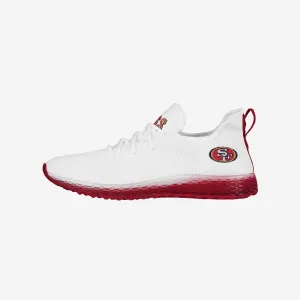 San Francisco 49ers Gradient Midsole White Sneakers