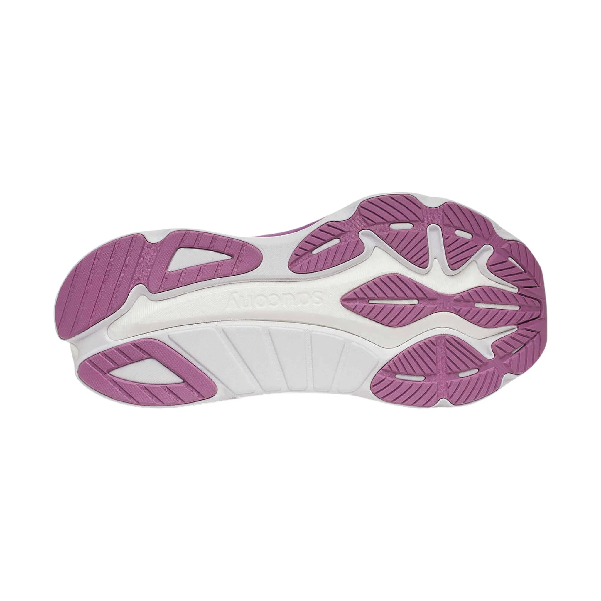 Saucony Women's Hurricane 24 Running Shoes - Flint/Viola