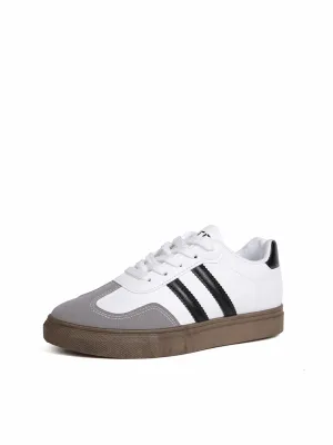 Simple Motion Low-cut Sneakers-Black