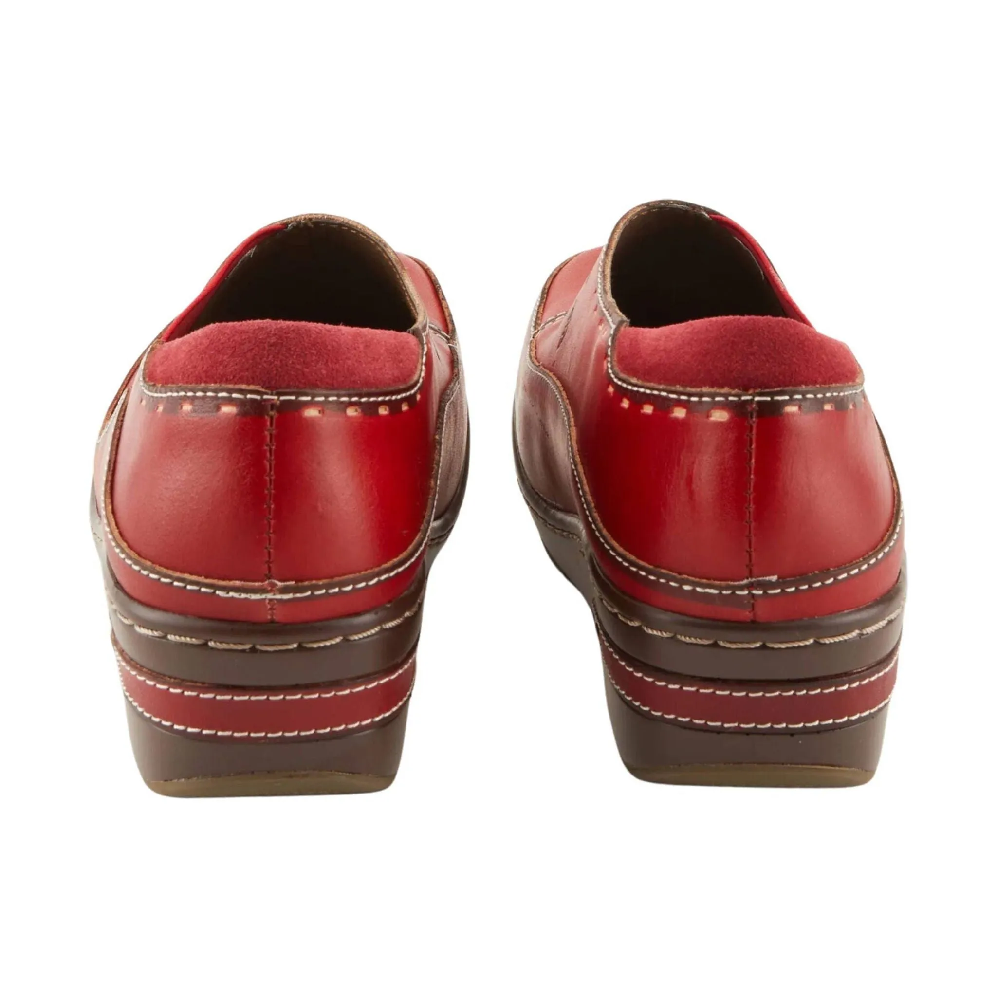 Spring Step L'artiste Women's Burbank Clogs - Red