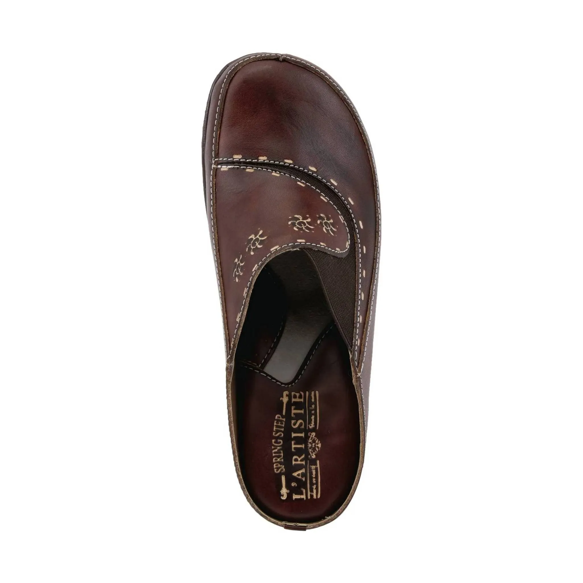 Spring Step L'artiste Women's Chino Clog - Brown