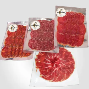 Surtido de Ibéricos ecológicos fileteados 550 g aprox.