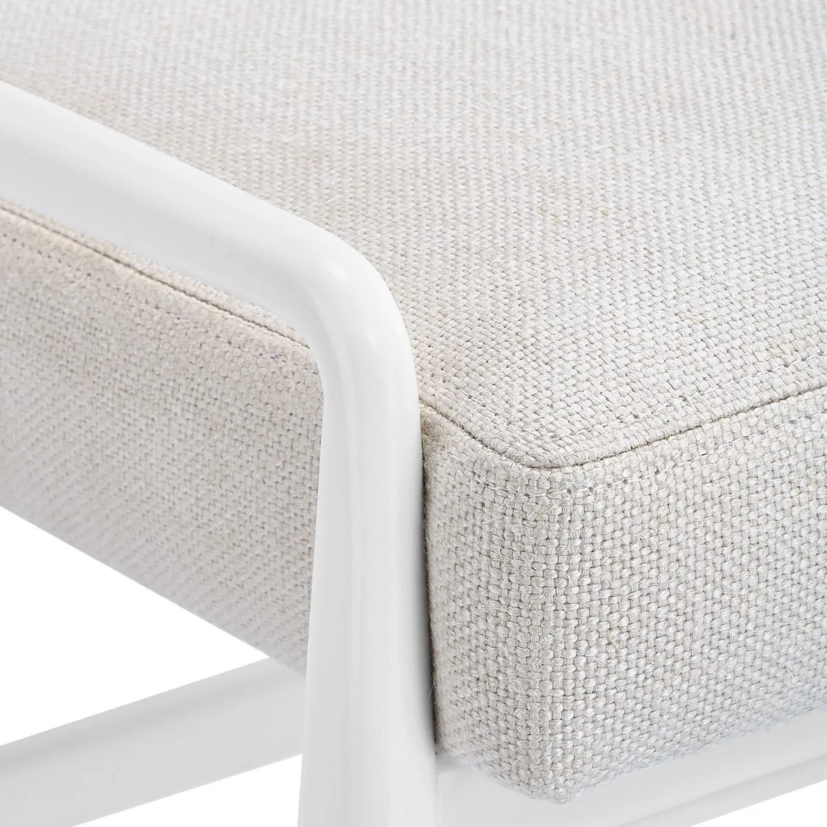 Tamara Armchair / Eggshell White