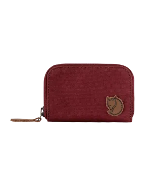 Tarjetero Fjallraven Zip Card Holder Bordeaux Red