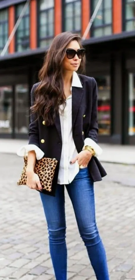 Theory navy wool blazer Size 8UK