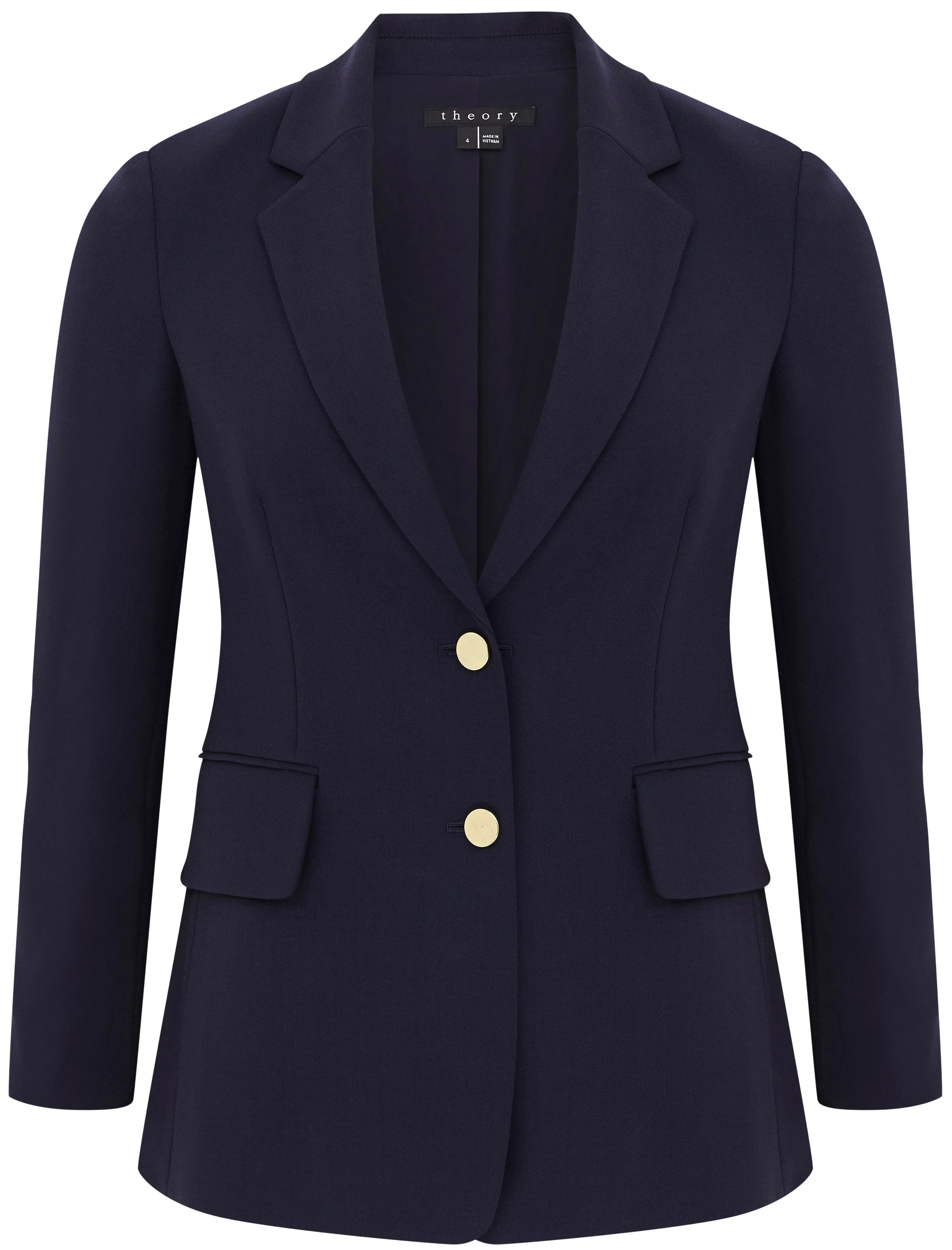 Theory navy wool blazer Size 8UK