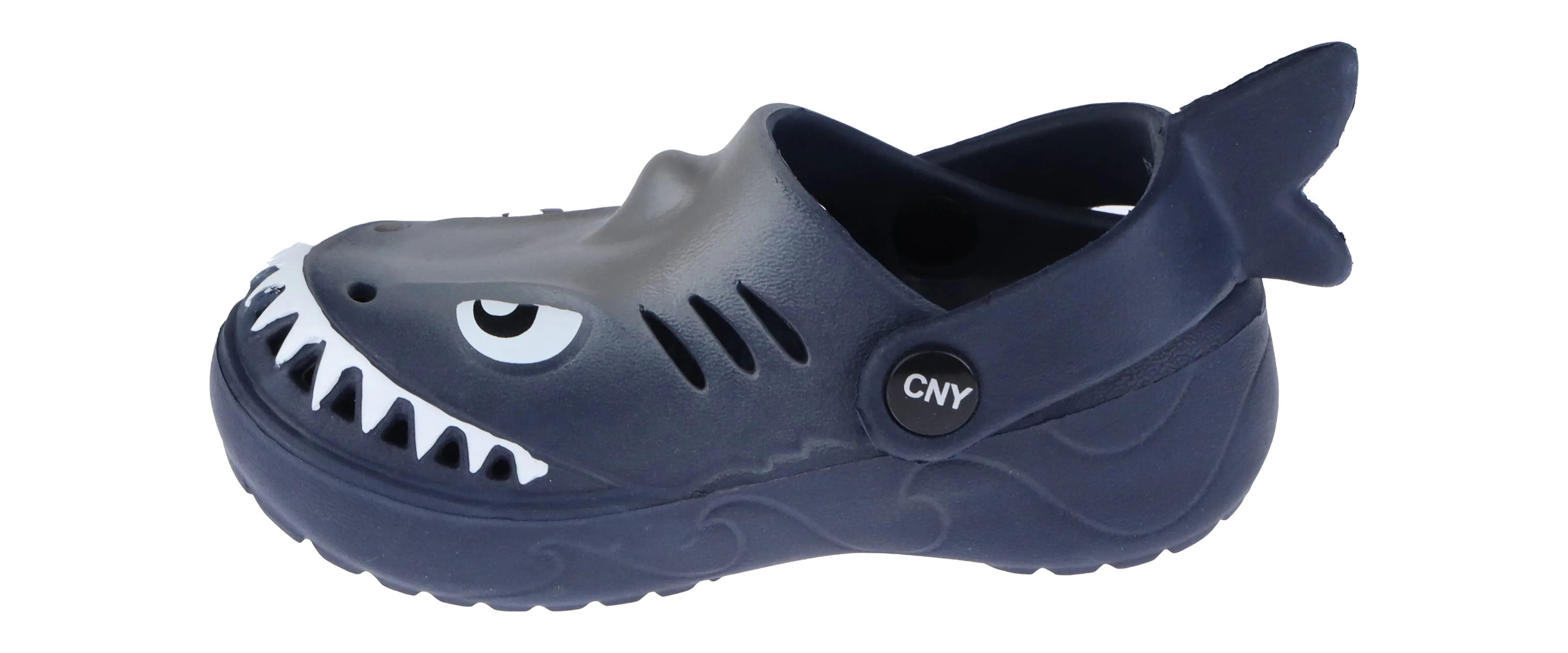 Toddler Boys Cool Shark Injected EVA Clog