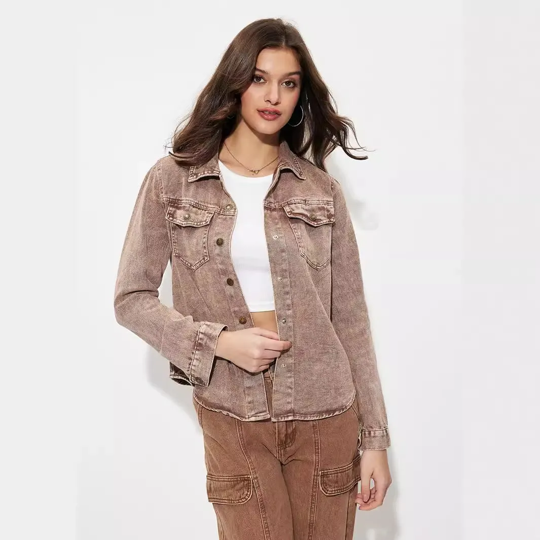 Trendy Oversized Denim Jacket with Effortless Casual Vibes