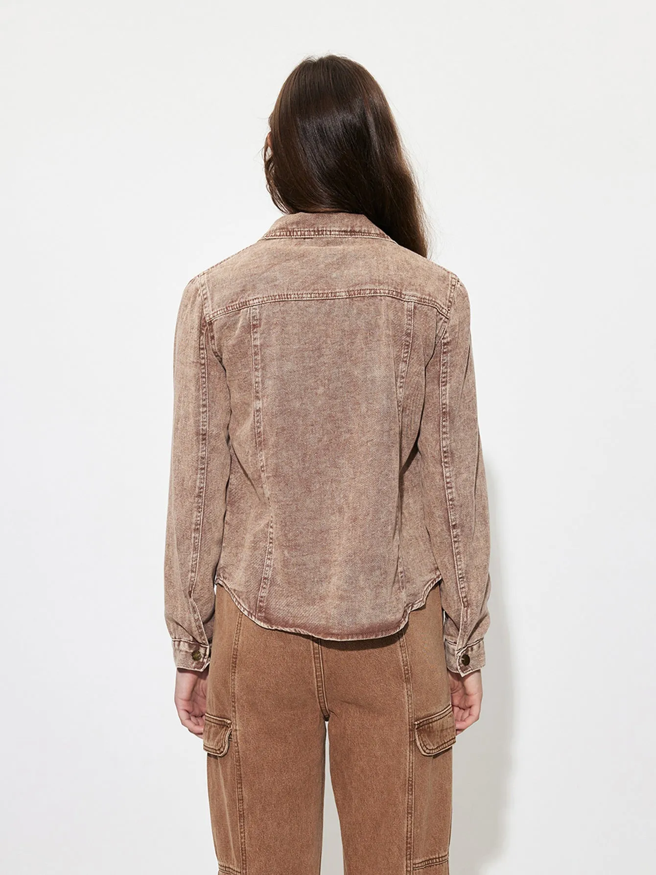 Trendy Oversized Denim Jacket with Effortless Casual Vibes