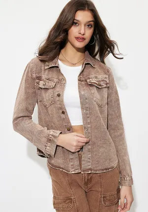 Trendy Oversized Denim Jacket with Effortless Casual Vibes