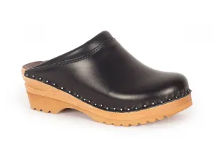 Troentorp | Rembrandt Black Clogs | Ideal Natural