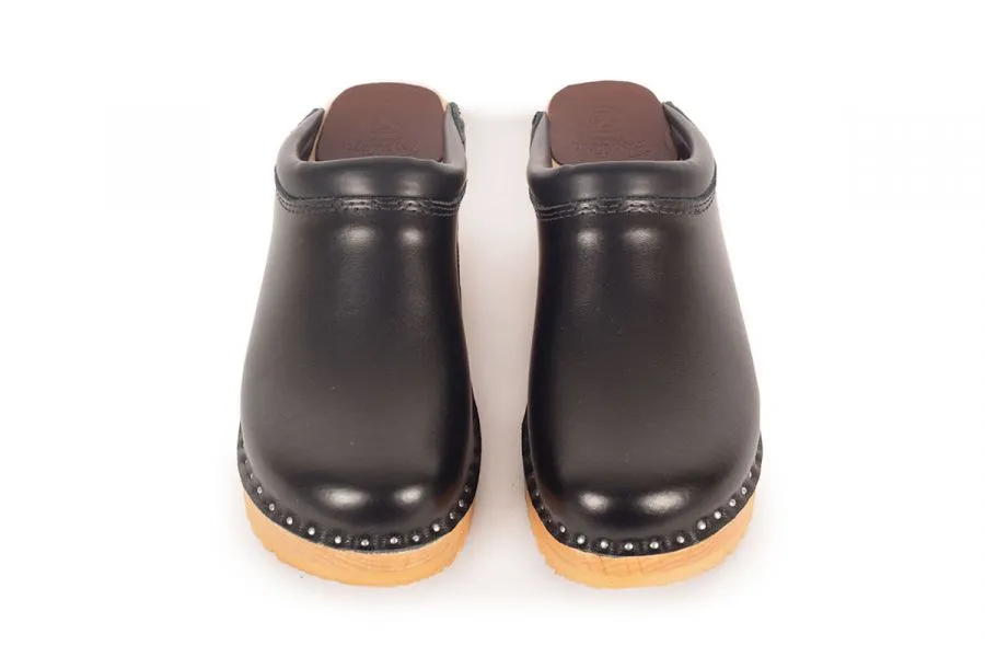 Troentorp | Rembrandt Black Clogs | Ideal Natural