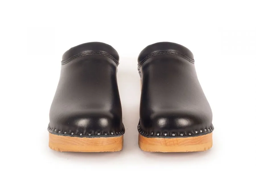 Troentorp | Rembrandt Black Clogs | Ideal Natural