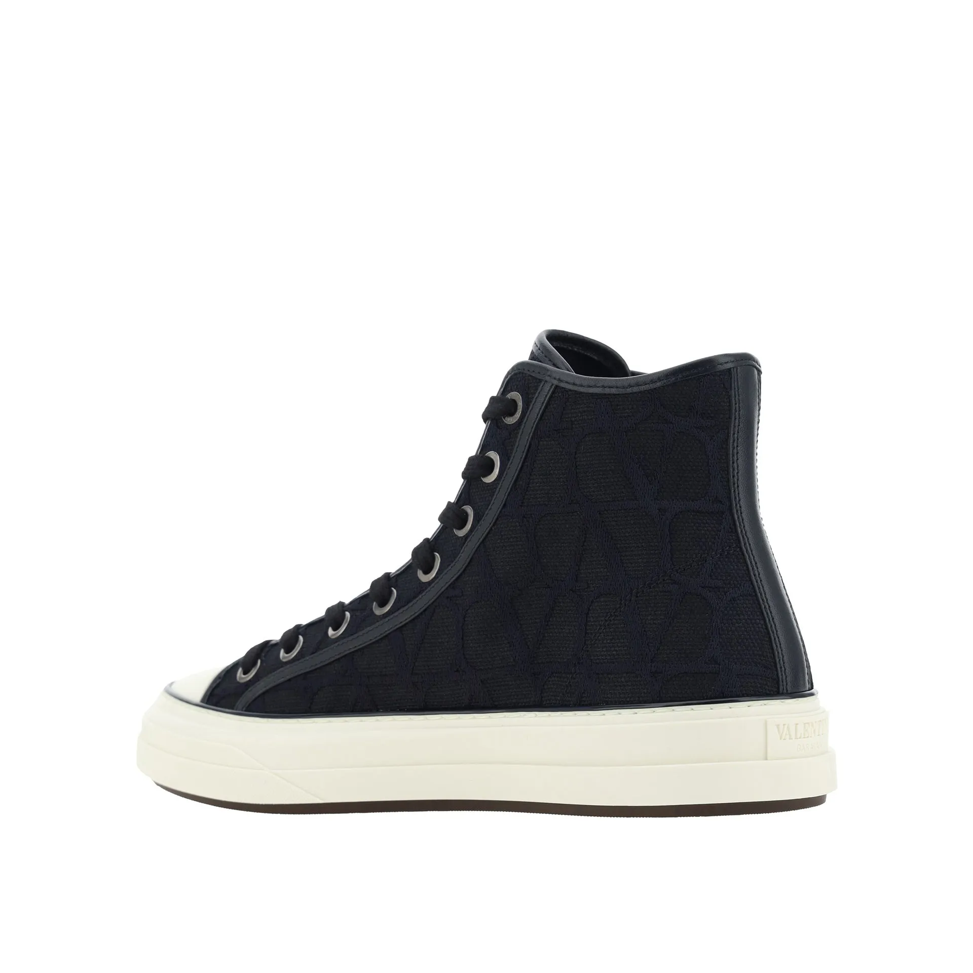 VALENTINO GARAVANI Toile Iconographe High Top Sneaker