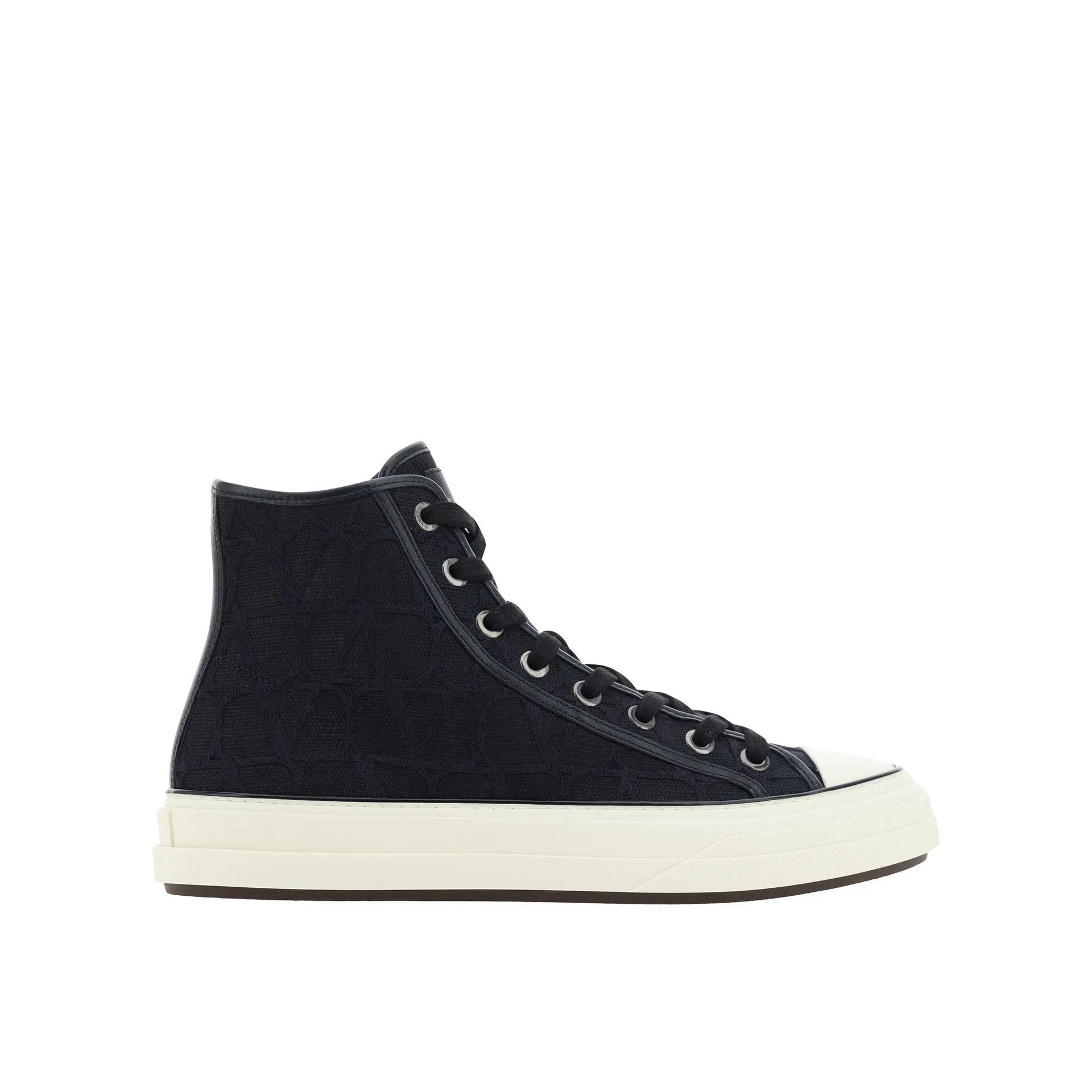 VALENTINO GARAVANI Toile Iconographe High Top Sneaker
