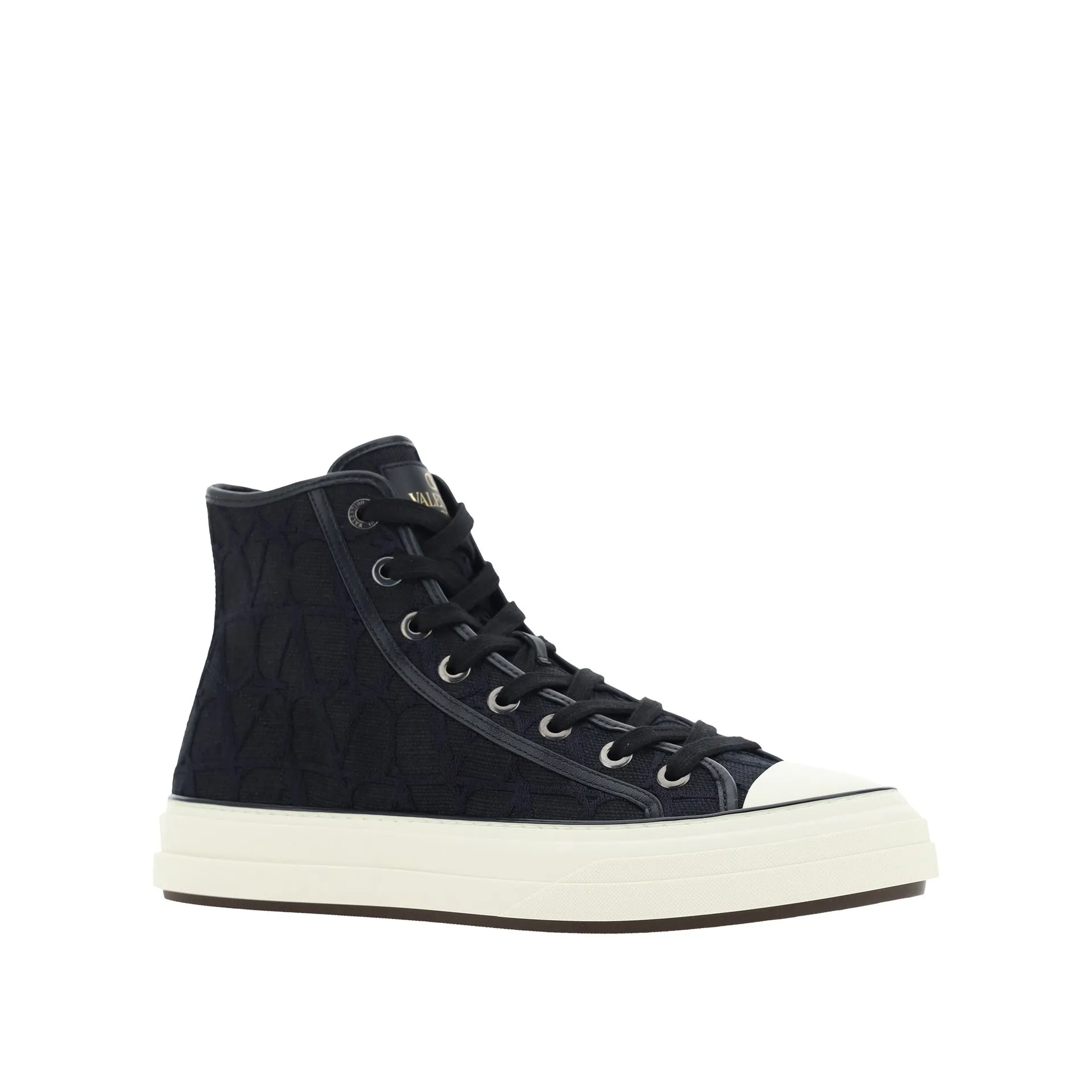 VALENTINO GARAVANI Toile Iconographe High Top Sneaker