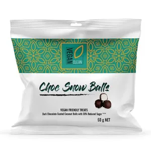 Vegan Clean Chocolate Snowballs 50G