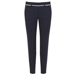 Vince navy military stripe trousers Size 6UK