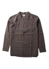Vissla Derrick Disney Undefined Lines Eco LS Shirt - Chocolate