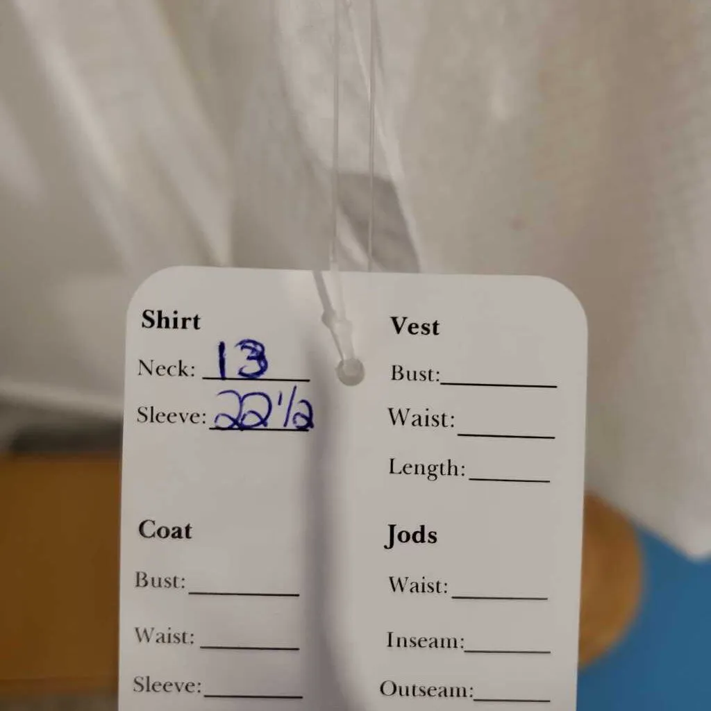 white formal shirt