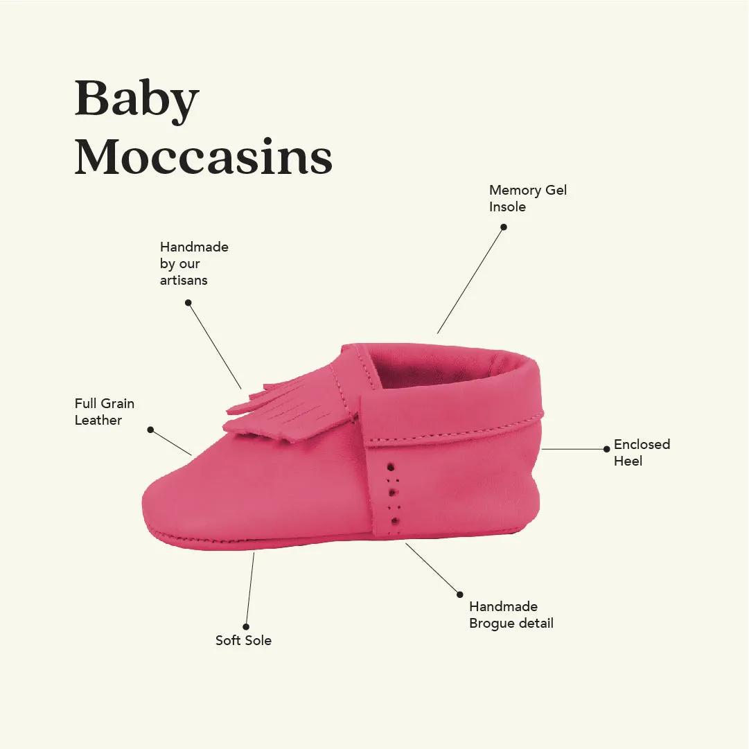 WMK221652 - Baby Moccasins Jazzy [Baby Leather Shoes]