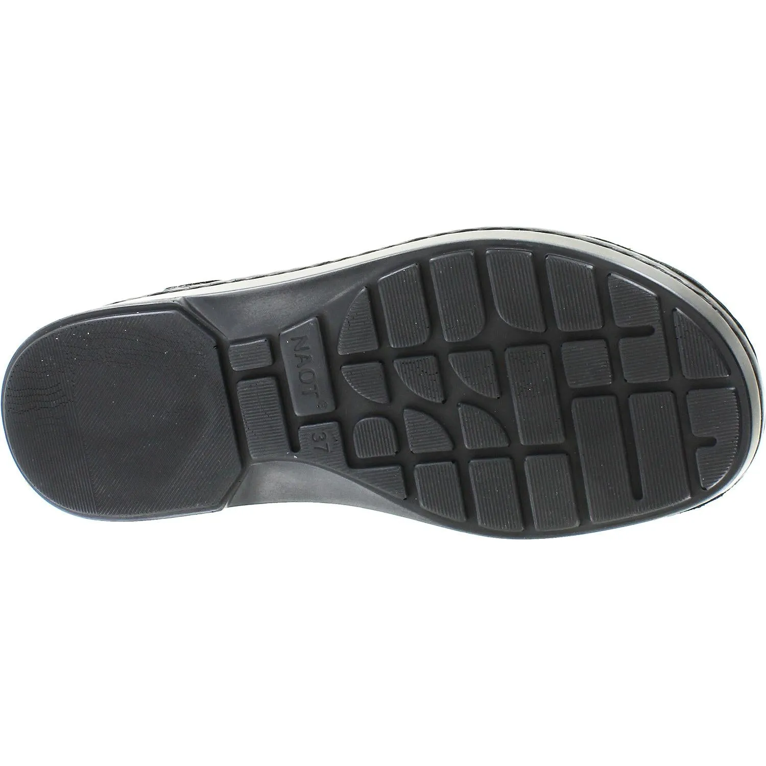 Women's Naot Zafra Black Leather/Oily Midnight Suede