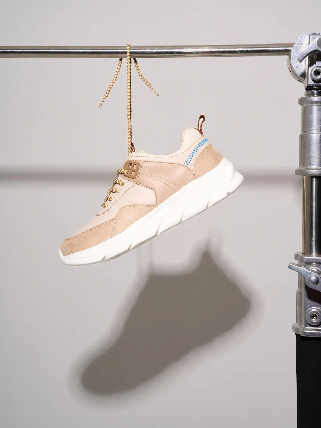 Women's Nude Cream All Seasons Wearing Sneakers (IU1005)