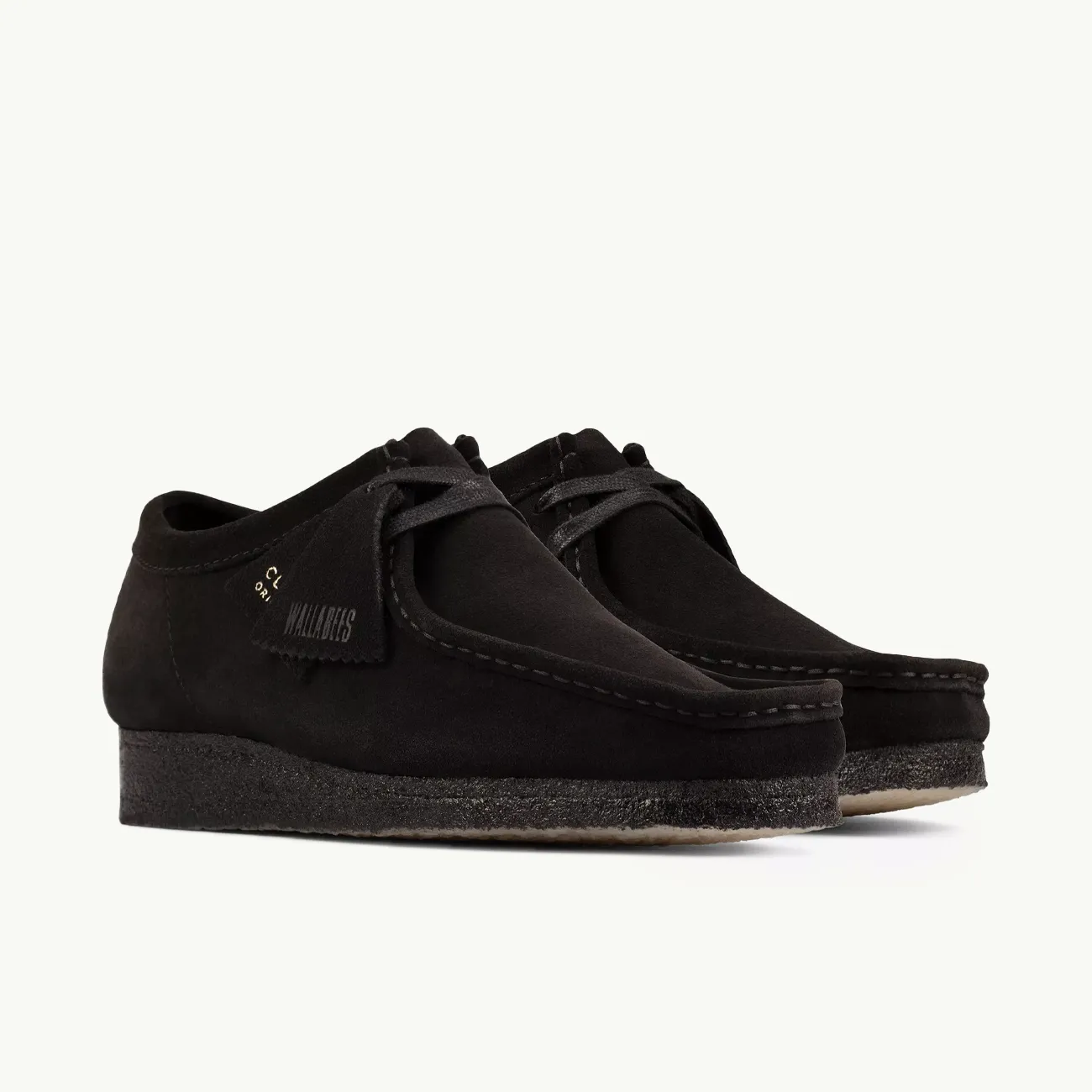 Women's Wallabee - Black Suede